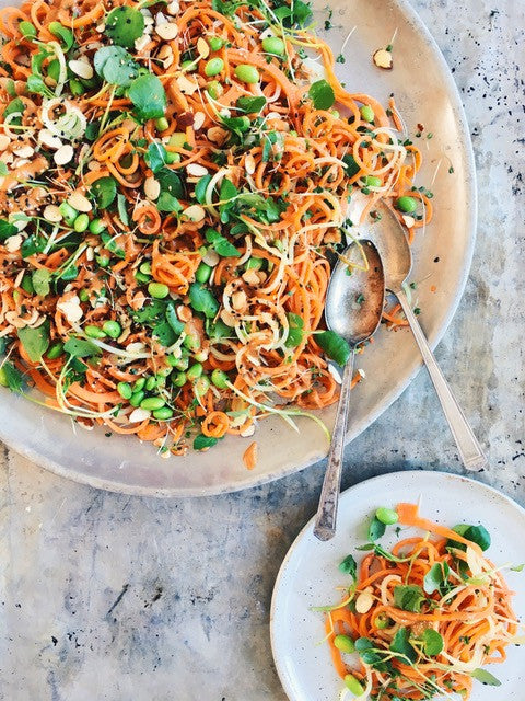 fueled friday: Sweet Potato & Apple Noodle Salad With Miso Dressing ...