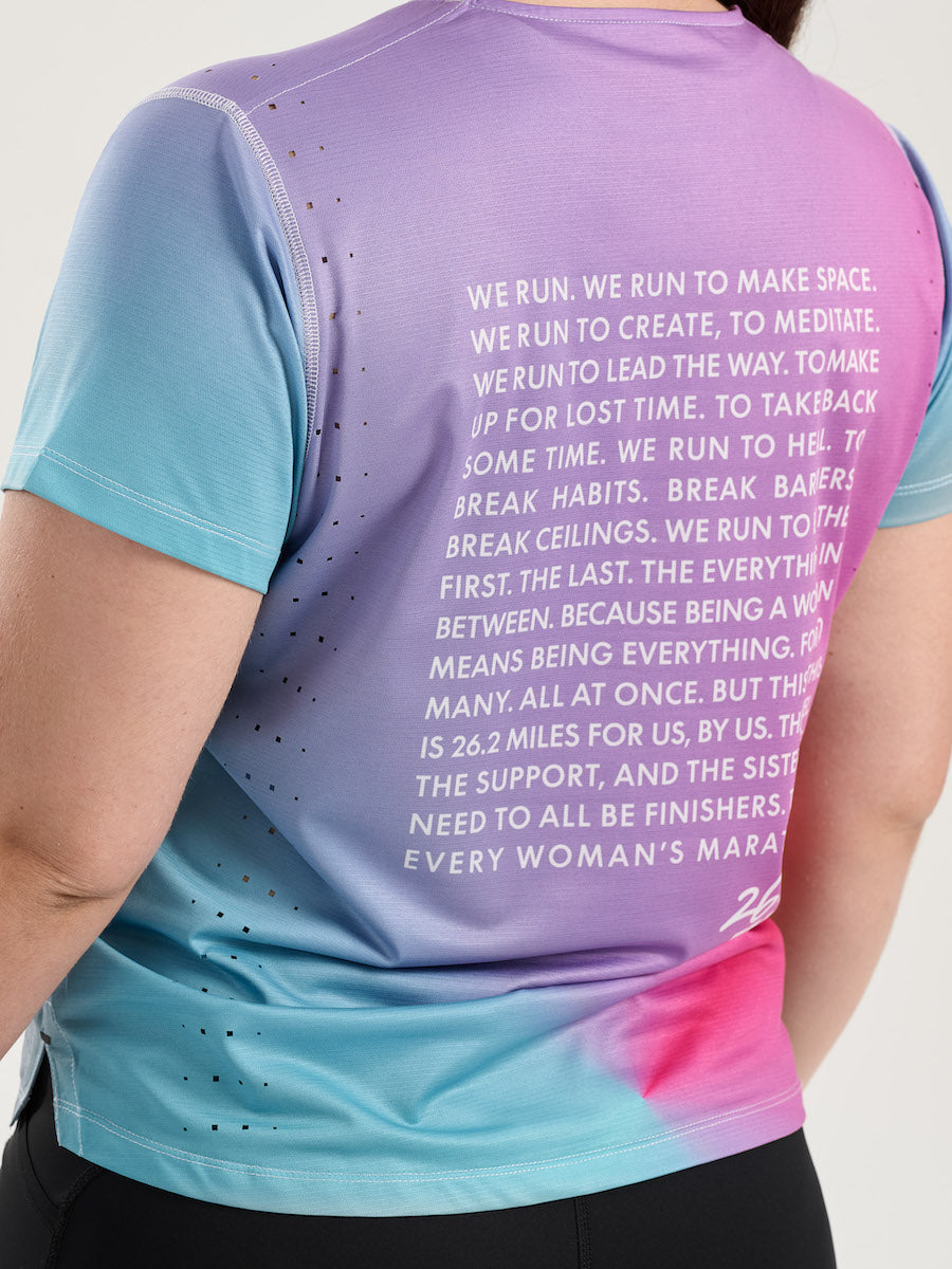 Race Pace Tee SS | Every Woman&#39;s Marathon